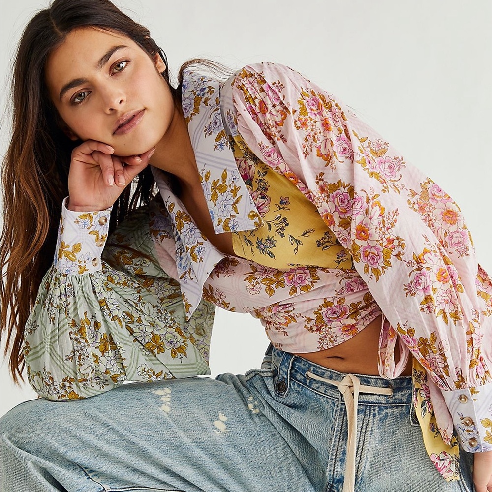 Lucky Penny Wrap Top